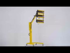 لامپ پخت در اتاق رنگ پخت