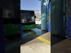 ماشین تمیز کردن اتوبوس اتوماتیک بلو گانتری اندازه 2150*5750*5355mm قابل سفارشی