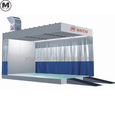 4KW Centrifugal Fan Intake Bus Spray Booth برای آماده سازی پولیش ماشین