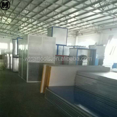 4KW Centrifugal Fan Intake Bus Spray Booth برای آماده سازی پولیش ماشین
