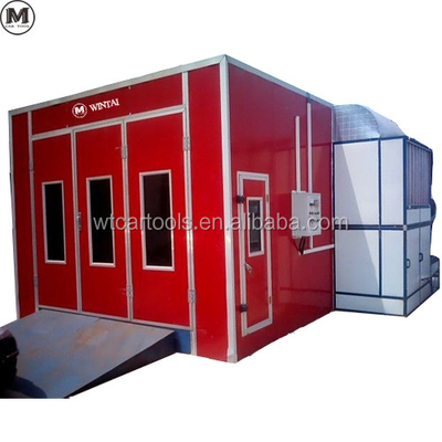 LED Light SUV Car Spray Booth 6900*3900*2650mm با فیلتر خروجی فیبرگلاس
