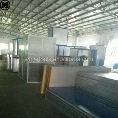 LED Light SUV Car Spray Booth 6900*3900*2650mm با فیلتر خروجی فیبرگلاس