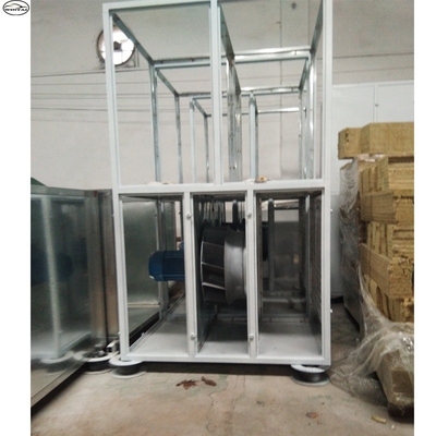 اندازه بیرونی 7x5.45x3.35m ماشین اسپری بوت کوره پخت و پز CE برای اتاق رنگ اتوماتیک تایید شده است