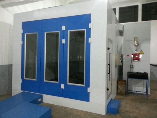 اتاق اسپری خودرو گواهینامه CE با سیستم گردش هوا 1 x 7.5kw فن مستقیم