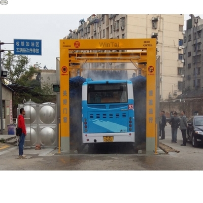 دو طرف برش 14kw نوع کانال اتوماتیک اتوبوس ماشین لباسشویی برای تمیز کردن کامل