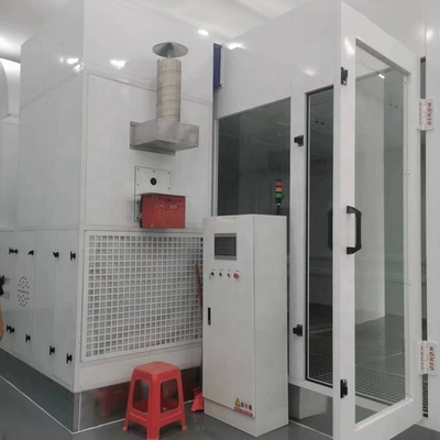 50mm دیوار ماشین رنگ پختن فر 15KW سرعت بالا برای ماشین اسپری بوت