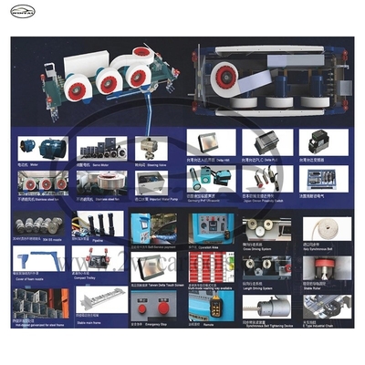 3400mm ارتفاع نصب کاملا اتوماتیک ماشین لباسشویی بدون لمس با اسپری مواد شوینده