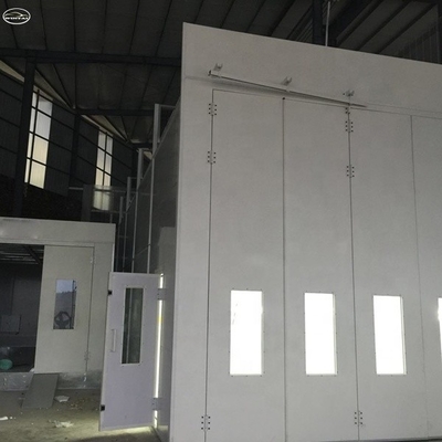39KW CE تایید شده صنعت اسپری غرفه اجاق گاز برای اتوبوس کامیون اتاق رنگ 15000mm