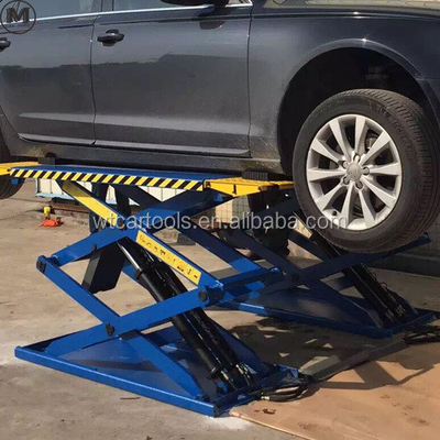 61 "/1550mm طول پلتفرم 3 تن لیفت اتومبیل قابل حمل با دو سیلندر