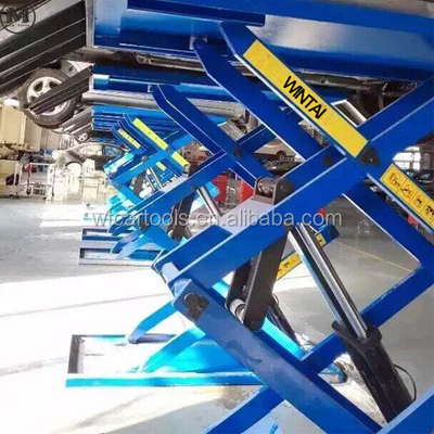 61 "/1550mm طول پلتفرم 3 تن لیفت اتومبیل قابل حمل با دو سیلندر