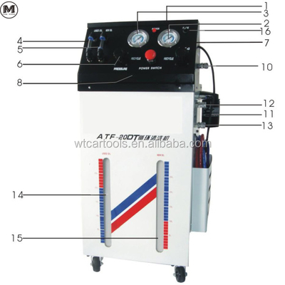 ATF-20DT اتوماتیک اقتصادی انتقال مبدل مایع و ماشین تمیز کننده 220 ولت