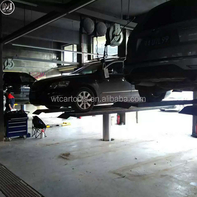 هیدرولیک زمین طراحی پنهان تک پست لیفت خودرو برای 3500kg وسایل نقلیه