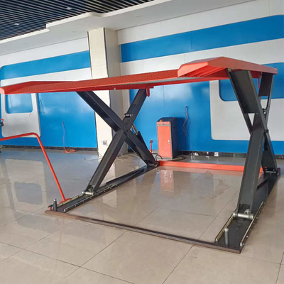 2.2KW موتور دو طبقه قیچی ماشین پارکینگ آسانسور برای 5000mm * 2000mm * 1900mm اندازه ماشین