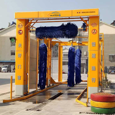 ماشین لباسشویی اتوبوس و کامیون فلزی گالوانیزه ارتفاع اتوماتیک 4200mm