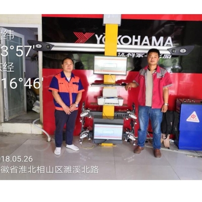 BIVEO اقتصادی 3D خودرو تجهیزات تراز 80kg با صفحه نمایش 32 "