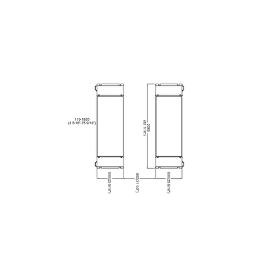 ارتفاع بلند ماشین آلات 1850mm ارتفاع بالا بردن با قفل ایمنی پنوماتیک