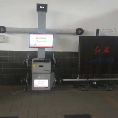 کل حجم 2.5CBM سیستم کالیبراسیون ADAS کاملا اتوماتیک با تایید CE