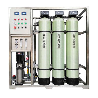 380V 0.5T ماشین آب معکوس آسموزی کار خودکار برای ایستگاه شستشوی ماشین