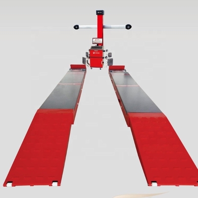 ماشین تراز چرخ 3d با دقت بالا عملکرد پایدار با کلیمپ 4 فوت