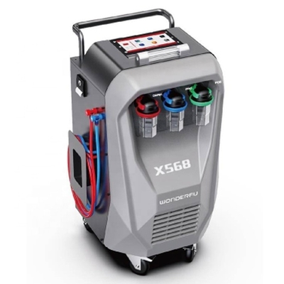 3/8HP کمپرسور X568 ماشین AC بازیابی ماشین با عملکرد شستشو و ساخته شده در چاپگر