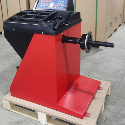 تعادل چرخ اتوماتیک قطب طول کش با دقت بالا تجهیزات تعادل تایر هود پلاستیکی ظریف تعادل چرخ اتوماتیک