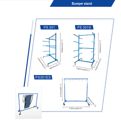 قفسه رنگ‌آمیزی خودرو که در اتاقک رنگ‌پاشی خودرو برای تعمیرگاه بدنه خودرو استفاده می‌شود.