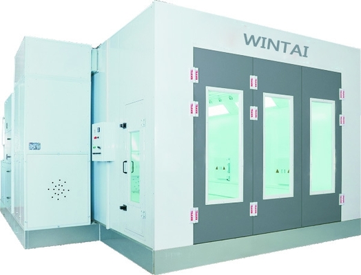 اتاق رنگ اسپری رنگ خودرو ارزان قیمت با اشعه مادون قرمز برای تعمیرگاه بدنه خودرو