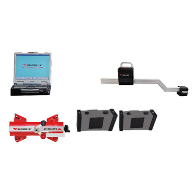 دستگاه تنظیم زاویه چرخ کامیون CCD با صفحه نمایش LCD، تجهیزات تنظیم زاویه چرخ اتوبوس، دستگاه تنظیم زاویه چرخ سنگین