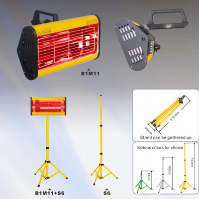 لامپ نوری رنگ مادون قرمز لامپ دستی تجهیزات خشک کردن رنگ ماشین چراغ های نوری