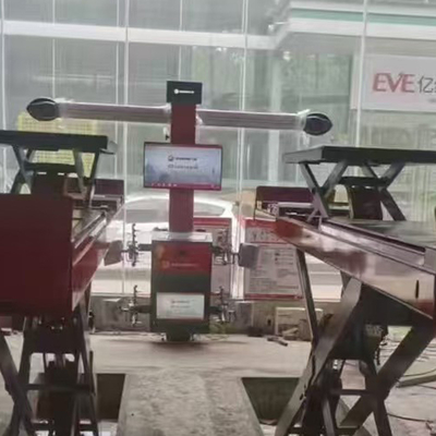 4 عدد دستگاه کامپیوتری دوربین کنترل کننده نور خورشید دستگاه تنظیم زاویه چرخ چند زبانه پشتیبانی از دستگاه تنظیم زاویه چرخ چهار لاستیک دستگاه تنظیم زاویه چرخ قابل حمل