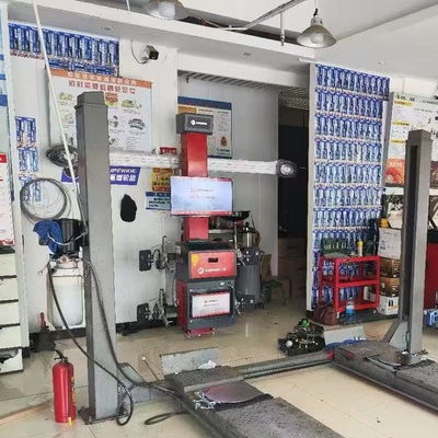 4 عدد دستگاه کامپیوتری دوربین کنترل کننده نور خورشید دستگاه تنظیم زاویه چرخ چند زبانه پشتیبانی از دستگاه تنظیم زاویه چرخ چهار لاستیک دستگاه تنظیم زاویه چرخ قابل حمل