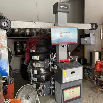 SUNSHINE 3D Auto Alignment Machine Dual screen Wheel Alignment System with 500 Megapixel cameras Car Alignment Equipment Tire Repair Equipment