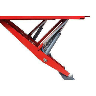 Y شکل ارتفاع عمودی قیچی ماشین لیفت برای تراز چرخ لیفت سنگین 11 سیلندر ظرفیت بلند 5500kg