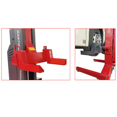 بالابر خودرو تجاری متحرک تک ستونی سیستم بالابری 30 تن، 45 تن