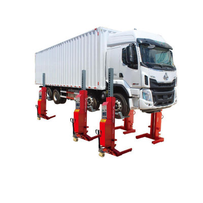 بالابر خودرو تجاری متحرک تک ستونی سیستم بالابری 30 تن، 45 تن