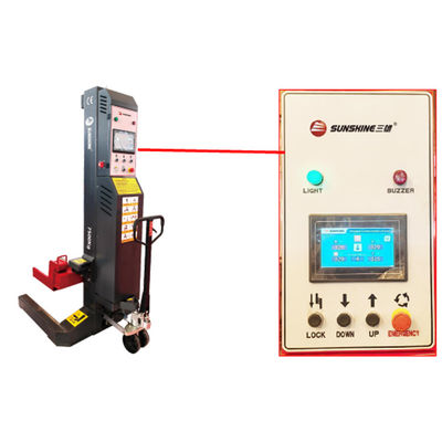 بالابر خودرو تجاری متحرک تک ستونی سیستم بالابری 30 تن، 45 تن