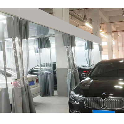 اتاق اسپری رنگ ماشین پخت و پز اتاق آماده سازی اتومبیل خطوط رنگ