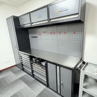 Garage Tool Cabinet Set for Car Repair Workshop Tools Storage Combo Made of 1.0mm Steel Strong and long lifetime